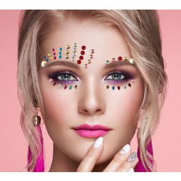 Rainbow Face JewelsMy Glitter Boutique